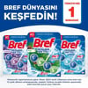 Bref Power Aktiv Katı Klozet Blok Çam Kokulu 2'li Paket