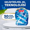 Bref WC Brilliant Gel Buzul Okyanus Kir&Kireç Önleyici & Koku Giderici Katı 2'li Kozlet Temizleme Topu