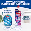 Bref WC Brilliant Gel Buzul Okyanus Kir&Kireç Önleyici & Koku Giderici Katı 2'li Kozlet Temizleme Topu