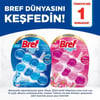 Bref WC Brilliant Gel Çiçek Kokulu Kir&Kireç Önleyici & Koku Giderici Katı 'li Klozet Temizleme Topu