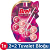 Bref WC Deluxe Manolya Premium Kir&Kireç Önleyici & Koku Giderici Katı 2'li Klozet Temizleme Topu