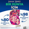 Bref WC Deluxe Manolya Premium Kir&Kireç Önleyici & Koku Giderici Katı 2'li Klozet Temizleme Topu
