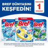 Bref WC Power Active LimonKir & Kireç Önleyici & Koku Giderici Katı 2'li Klozet Temizleme Topu