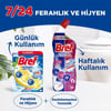 Bref WC Power Active LimonKir & Kireç Önleyici & Koku Giderici Katı 2'li Klozet Temizleme Topu