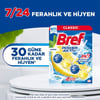 Bref WC Power Active LimonKir & Kireç Önleyici & Koku Giderici Katı 2'li Klozet Temizleme Topu
