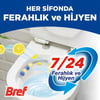 Bref WC Power Active LimonKir & Kireç Önleyici & Koku Giderici Katı 2'li Klozet Temizleme Topu