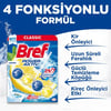 Bref WC Power Active LimonKir & Kireç Önleyici & Koku Giderici Katı 2'li Klozet Temizleme Topu