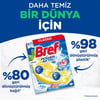 Bref WC Power Active LimonKir & Kireç Önleyici & Koku Giderici Katı 2'li Klozet Temizleme Topu