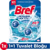 Bref WC Power Active Okyanus Kir&Kireç Önleyici & Koku Giderici Katı Klozet Temizleme Topu