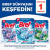 Bref WC Power Aktiv Duopack Katı Tuvalet Bloğu Okyanus