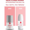 Caldion Kadın Roll-on Antiperspirant Deodorant 50 ml – Gül, Yasemin, Menekşe Kokulu ve Nemlendirici Formül