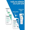 CeraVe Köpüren Temizleyici Jel - Yağlı ve Normal Ciltler İçin, Hyaluronik Asit ve Seramid ile Zenginleştirilmiştir, 473 ml