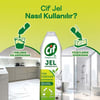 Cif Jel Yüzey Temizleyici Tüm Yüzeyler İçin Çamaşır Suyu Katkılı Bahar Ferahlığı 750 ML