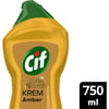 Cif Krem Yüzey Temizleyici Altın Işıltısı Amber Kokulu 750 ml