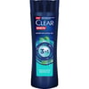 Clear Men 3 in 1 Şampuan & Duş Jeli Ferahlatıcı Mentol Saç Yüz Vücut İçin 350 ml