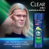 Clear Men 3ın1 Şampuan & Duş Jelı Yağlanma Karşıtı Lıme Özü 350 ml