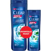 Clear Men Kepeğe Karşı Etkili Şampuan Cool Sport Menthol Ferahlatıcı Mentol Etkisi 350 ml + 185 ml