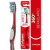 Colgate 360 Gelişmiş Optik Beyaz Yumuşak Diş Fırçası Spiral Parlatıcı Kılllarla 1 Adet