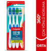 Colgate 360 Komple Ağız Temizliği Diş Fırçası Orta 4 Adet