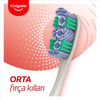 Colgate 360 Optik Beyaz Dil ve Yanak Temizleyicili Orta Beyazlatıcı Diş Fırçası 1+1