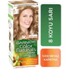 Color Naturals Saç Boyası 8 Koyu Sarı