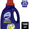 Domestos Yüzey Temizleyici Tek Ürünle Tüm Zeminlerde Maksimum Hijyen Limon Çiçeği 1500 ml 25 Kova
