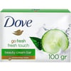 Dove Fresh Touch Salatalık Özlü ve Nemlendirici Kremli Sabun 100 gr Tekli – Ferahlatıcı ve Yumuşatıcı Etki