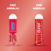 Durex Kayganlaştırıcı Jel 50 ml Çilek Aromalı Su Bazlı Dermatolojik Onaylı Prezervatifle Uyumlu