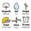 Extra Günlük Aktivite Ekonomik Paket Bebek Bezi 3 Numara Midi 56 Adet