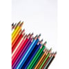 Faber-Castell Kuru Boya Kalemi, Kırmızı  Metal Tüp Kutu, 12 Renk, Tam Boy, Kalemtıraş Hediyeli, Yumuşak Mineli