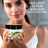 Face Body Scrub Gel Avocado 300 ml