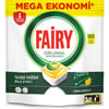 Fairy Hepsi Bir Arada 100 Yıkama Bulaşık Makinesi Deterjanı Tableti / Kapsülü Limon Kokulu