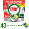 Fairy Platinum Bulaşık Makinesi Deterjanı Tableti / Kapsülü Limon Kokulu 43 Yıkama