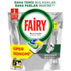 Fairy Platinum Bulaşık Makinesi Deterjanı Tableti / Kapsülü Limon Kokulu 43 Yıkama