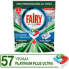 Fairy Platinum Plus Ultra Temizlik Bulaşık Makinesi Deterjanı Kapsülü 57 Yıkama Limon Kokulu