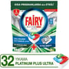 Fairy Platinum Plus Ultra Temizlik Bulaşık Makinesi Deterjanı Kapsülü 32  yıkama Limon Kokulu