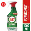 Fairy Power Sprey 3’ü 1 Arada Bulaşık ve Mutfak 1000 ml (2X500ML)