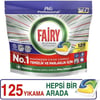 Fairy Proffesional Platinum Limon Kokulu Bulaşik Makinesi Deterjani Kapsül 125 Yikama