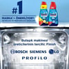 Finish Hepsi Bir Arada Konsantre Jel Bulaşık Makinesi Deterjanı 1000 ml Limon Kokulu Cam Koruma Özellikli