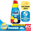 Finish Hepsi Bir Arada Konsantre Jel Bulaşık Makinesi Deterjanı 1000 ml Limon Kokulu Cam Koruma Özellikli