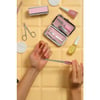 Flormar-Dayanıklı Çelik Kaplama 4 Parça Manicure Set Tırnak Makası & Törpü & Kütikül Kesici & Cımbız Manikür Seti (036) 8690604598465