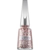 Flormar Flormar-Şeffaf Bazlı ve Parıltılı Glitter Nail Enamel Simli Oje (GL02 Pembe-Gümüş) 8690604195671
