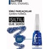 Flormar Glitter Yarı Transparan & Parlak Bitişli Simli Oje (GL07 Sapphire Shine) 8682536049832