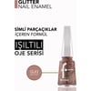 Flormar Glitter Yarı Transparan & Parlak Bitişli Simli Oje