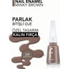Flormar Klasik Parlak Bitişli Yüksek Pigmentli Oje 508 Minky Brown 11 ml Uzun Süreli Etki
