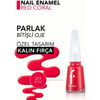 Flormar Klasik Parlak Bitişli Yüksek Pigmentli Oje (377 Red Coral)