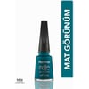 Flormar Mat Oje M06 Elegant Green 11 ml Tüm Cilt Tiplerine Uygun Kadifemsi Etki