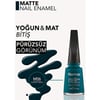 Flormar Mat Oje M06 Elegant Green 11 ml Tüm Cilt Tiplerine Uygun Kadifemsi Etki