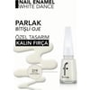 Flormar Nail Enamel Yoğun Renk Veren Uzun Süre Kalıcı Parlak Oje (319 White Dance) 8682536035880