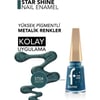 Flormar Star Shine Yüksek Pigmentli & Parlak Bitişli Metalik Oje (004 Night Out) 8690604564149